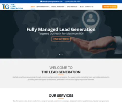 Topleadgeneration.co.uk(Topleadgeneration) Screenshot
