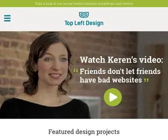 Topleftdesign.com(Website Designers London) Screenshot