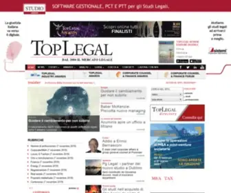 Toplegal.it(TopLegal dal 2004 il mercato legale) Screenshot