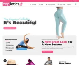 Topletics.com(Private Site) Screenshot