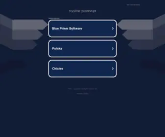Topline-Poland.pl(Topline Poland) Screenshot