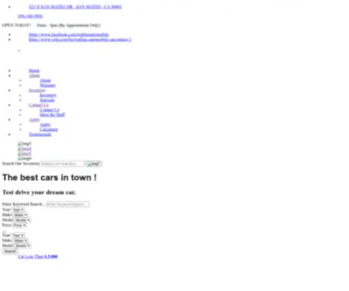 Toplineautomobile.com Screenshot