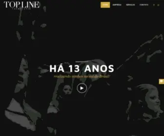 Toplineformaturas.com.br(TOP LINE) Screenshot