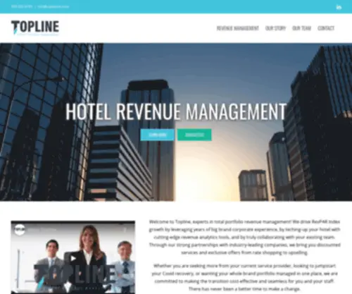 Toplinerm.com(Topline Revenue Management) Screenshot