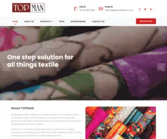 Topmanfabrics.com(TOPMAN FABRICS) Screenshot