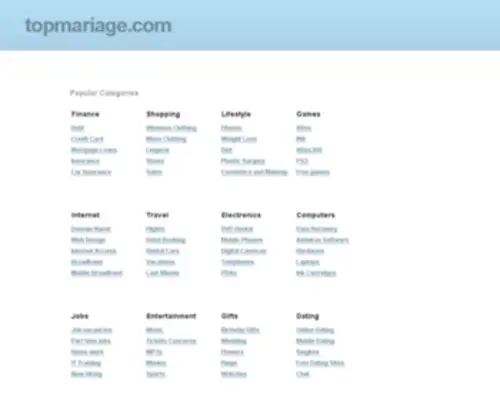 Topmariage.com(Topmariage) Screenshot