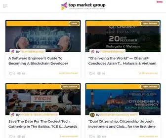 Topmarketgroup.com(It's About ICOs) Screenshot