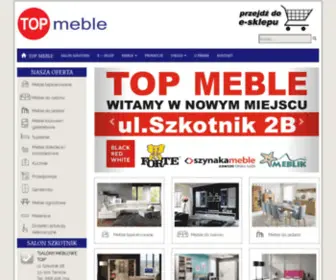 Topmeble.eu(TOP MEBLE) Screenshot