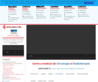 Topmed.ro(Centru medical de Oncologie si Radioterapie) Screenshot