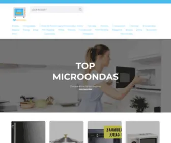 Topmicroondas.com(Comparativas de los TOP Microondas) Screenshot