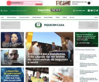 Topmidianews.com.br(Portal TOP Mídia News) Screenshot
