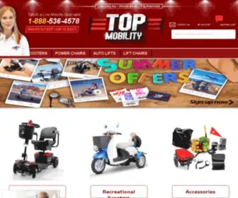 Topmobility.ca(Top Mobility Canada) Screenshot