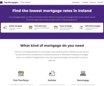 Topmortgages.ie(Topmortgages) Screenshot