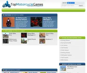 Topmotorcyclegames.com(Motorcycle Games) Screenshot
