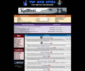 Topmudsites.com(Top Mud Sites) Screenshot