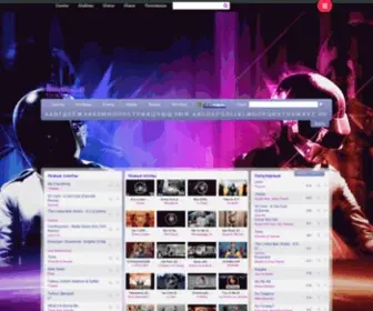 Topmusic.uz(Сайт) Screenshot
