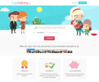 Topnanny.es(Encontrar) Screenshot