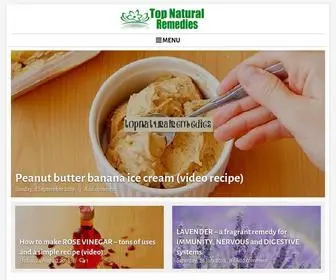 Topnaturalremedies.net(Top Natural Remedies) Screenshot