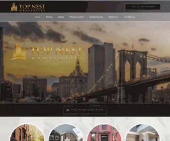 Topnestinc.com(Real Estate Agent Brooklyn) Screenshot