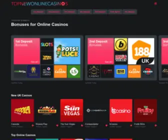 Topnewonlinecasinos.co.uk Screenshot