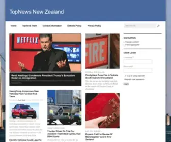Topnews.net.nz(TopNews New Zealand) Screenshot