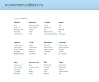 Topnewsongslist.com(New Songs 2014 List) Screenshot