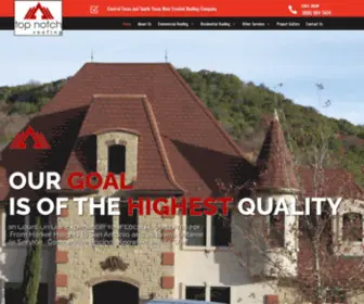 Topnotchroofingtx.com(Top Notch Roofing) Screenshot