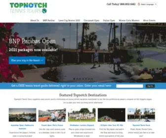 Topnotchtennistours.com(Topnotch Tennis Tours) Screenshot