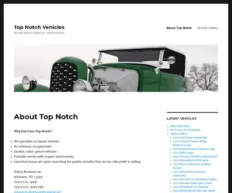 Topnotchvehicles.com(We take pride in quality pre) Screenshot