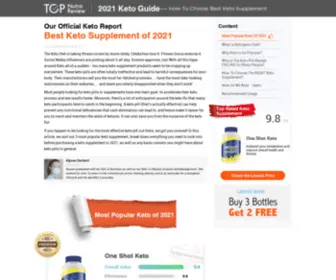 Topnutrareview.news(Best Keto Diet Pills in 2021) Screenshot