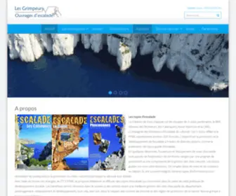 Topo-Calanques.com(Topos Calanques cassis phoceen la Ciotat) Screenshot