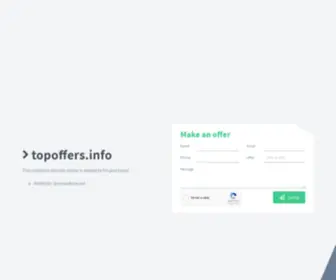 Topoffers.info(Topoffers info) Screenshot