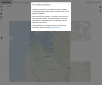 Topografija.lv(Karšu pārlūks ir interaktīva datu platforma ģeotelpiskās informācijas lietotājiem) Screenshot