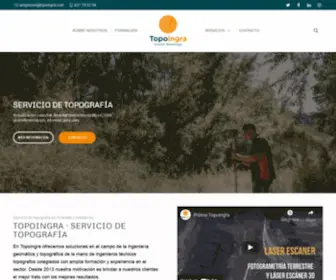 Topoingra.com(Servicio de Topografía en Granada y Andalucía) Screenshot