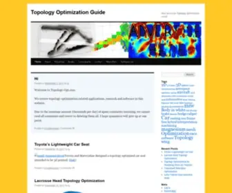 Topology-OPT.com(Topology Optimization Guide) Screenshot