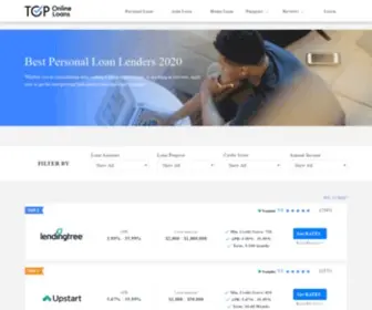 Toponlineloans.com(Top Online Loans) Screenshot