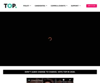 Top.org.nz(The Opportunities Party) Screenshot