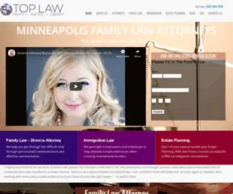 Toporowskalaw.com(Professional and Knowledgeable Divorce Attorney. TOP LAW) Screenshot