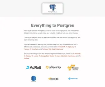 Topostgres.com(Everything to Postgres) Screenshot