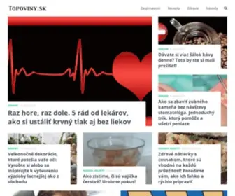 Topoviny.sk(Topoviny) Screenshot