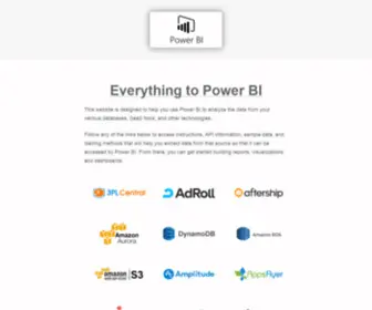 Topowerbi.com(Everything to Power BI) Screenshot