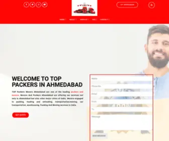 Toppackersinahmedabad.com(Top Packers In Ahmedabad) Screenshot