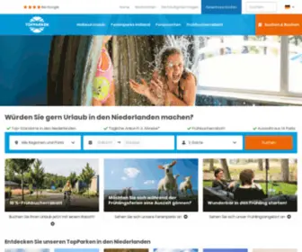 Topparken.de(Ferienparks in den Niederlanden) Screenshot