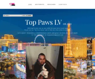 Toppawslv.com(Top Paws LV) Screenshot