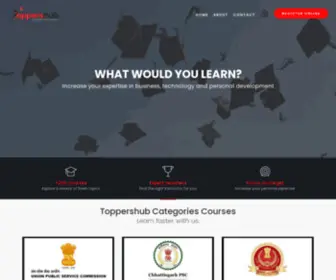 Toppershub.com(Your ultimate exam practice place) Screenshot