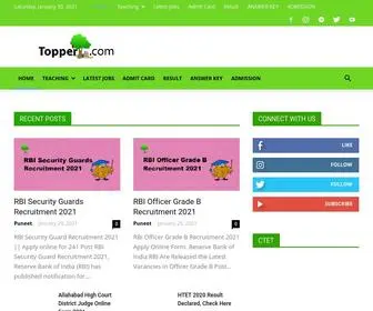 Toppertree.com(TopperTree) Screenshot