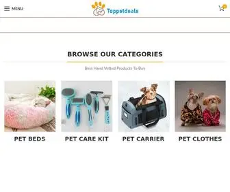 Toppetdeals.com(Toppetdeals) Screenshot