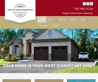 Toppinhi.com(Top Pin LLC Home Inspections) Screenshot