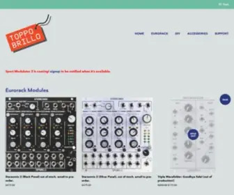 Toppobrillo.com(Toppobrillo Music Electronics) Screenshot