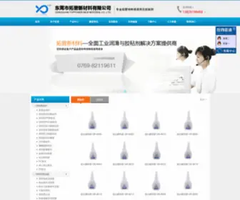 Toppower.net.cn(东莞市拓普新材料有限公司) Screenshot